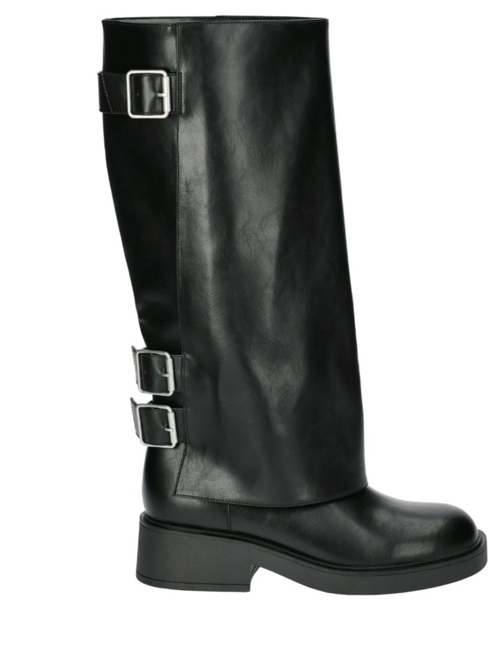 No Boundaries Black  Buckle Boots